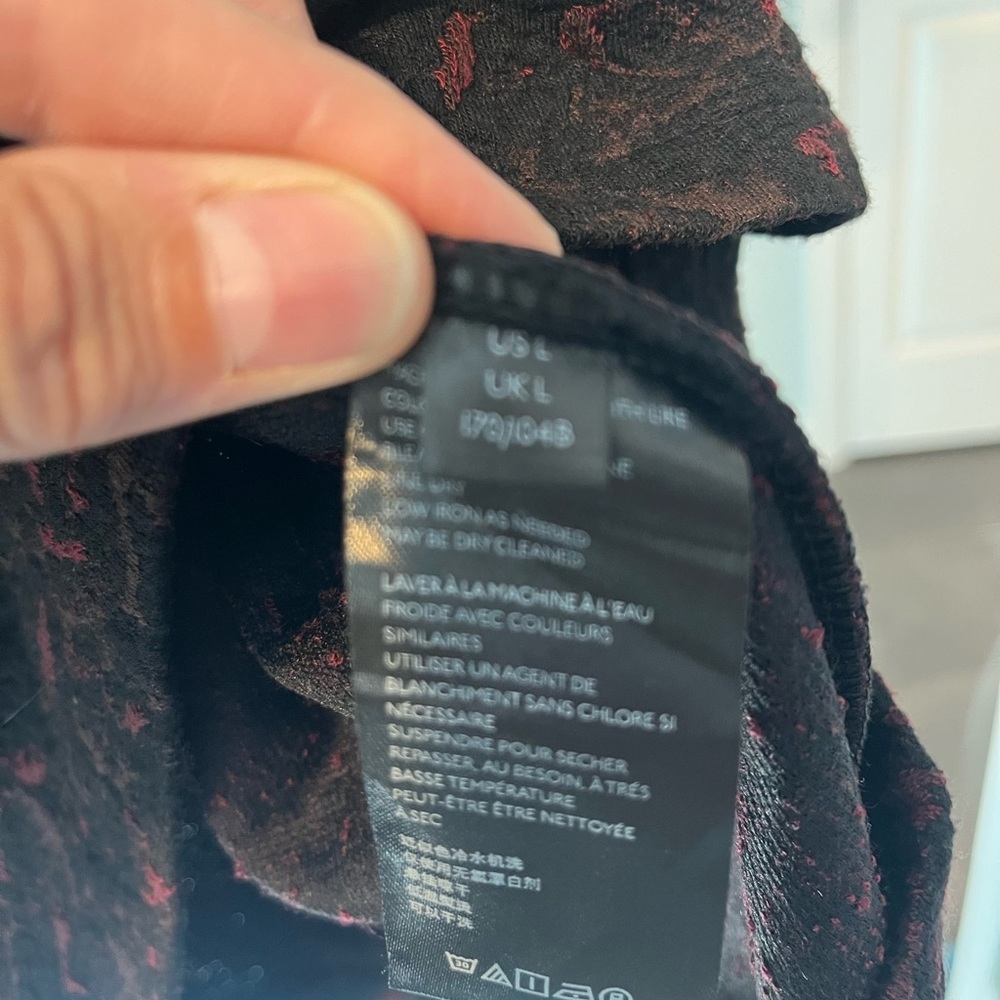 Free People Black and Red Mini Dress - Picture 8 of 8
